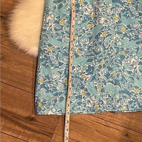 Lilly Pulitzer Kiss the Cook Blue dress Size 8 - Picture 7 of 9